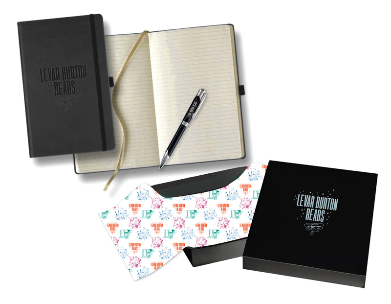 LeVar Burton Reads: Tumbler & Writing Set Bundle