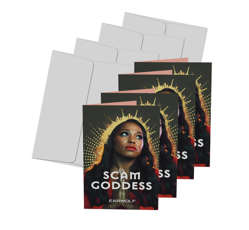 Scam Goddess: Foil Greeting Card Set