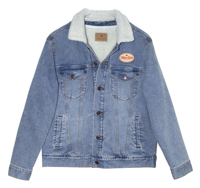 Team Coco: Sherpa Denim Jacket