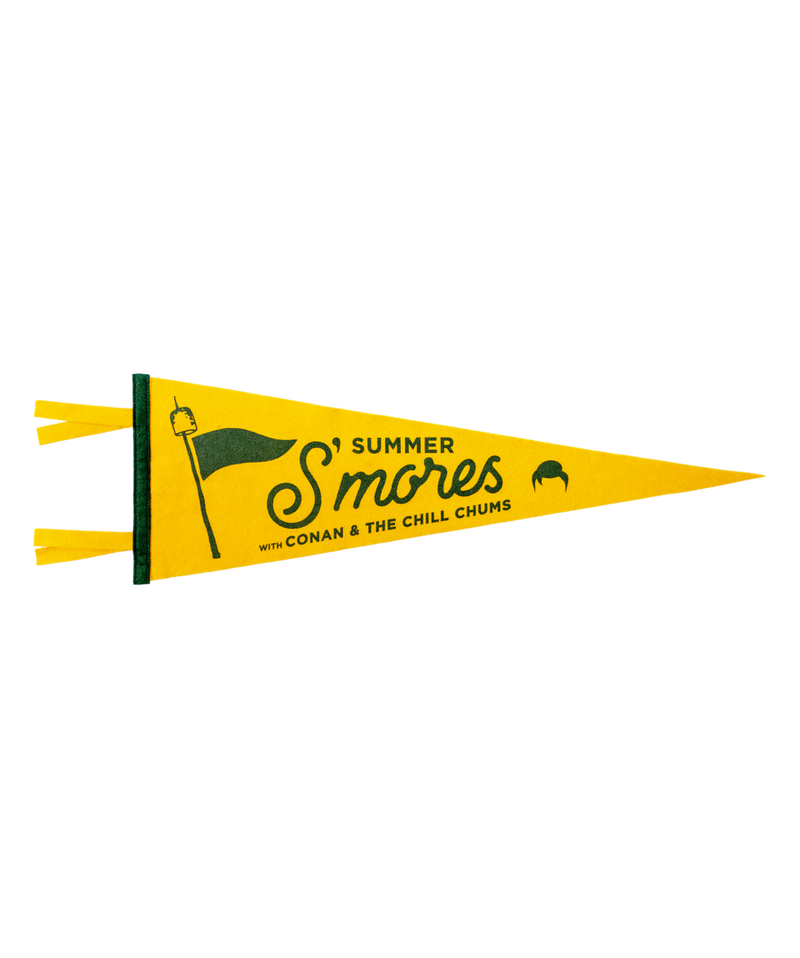 Team Coco x Oxford Pennant: Summer S'mores 24 Flag