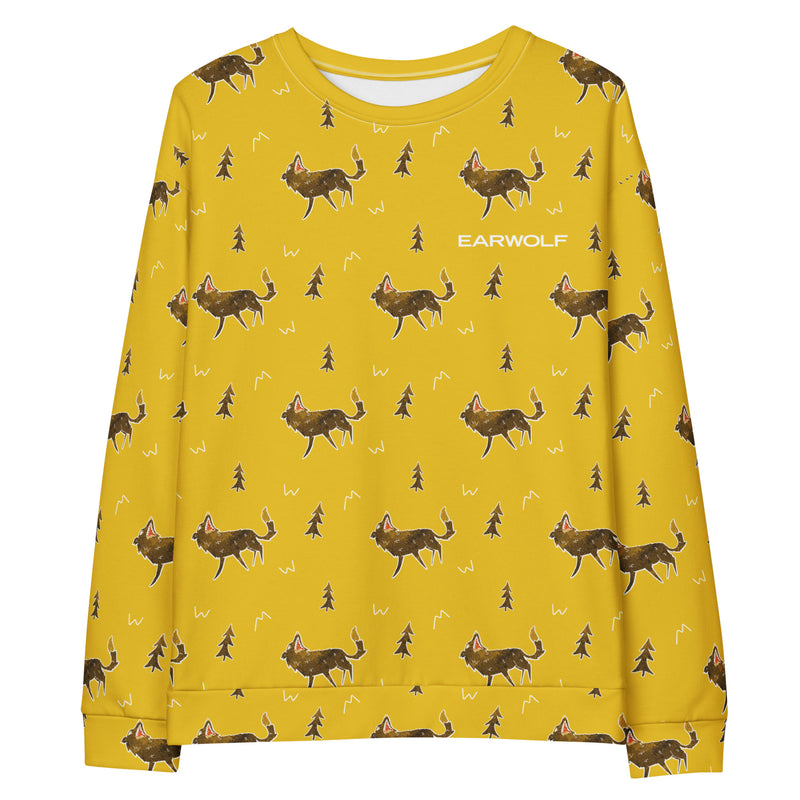 Earwolf Presents: Wolf Pack Yellow Sweatshirt