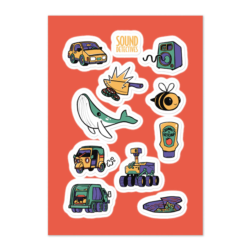 Sound Detectives: Missing Sounds Sticker Sheet