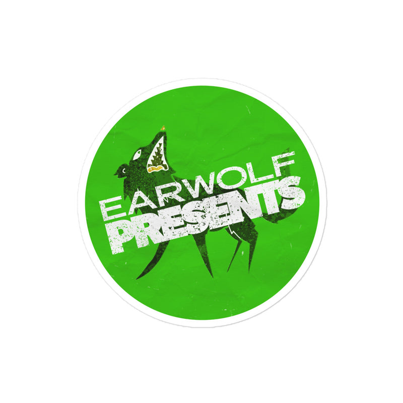 Earwolf Presents: Lone Wolf Green Sticker