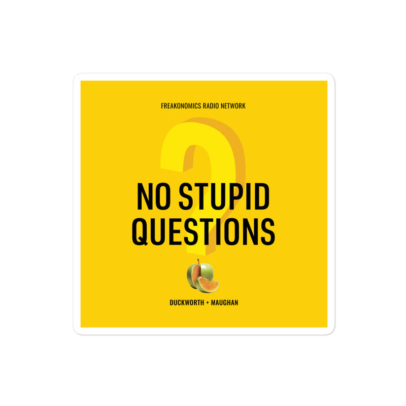 Freakonomics: No Stupid Questions Sticker