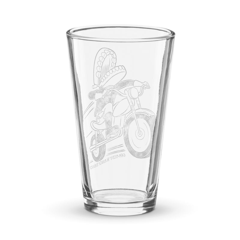 Comedy Bang Bang: New Wave Motormouth Pint Glass