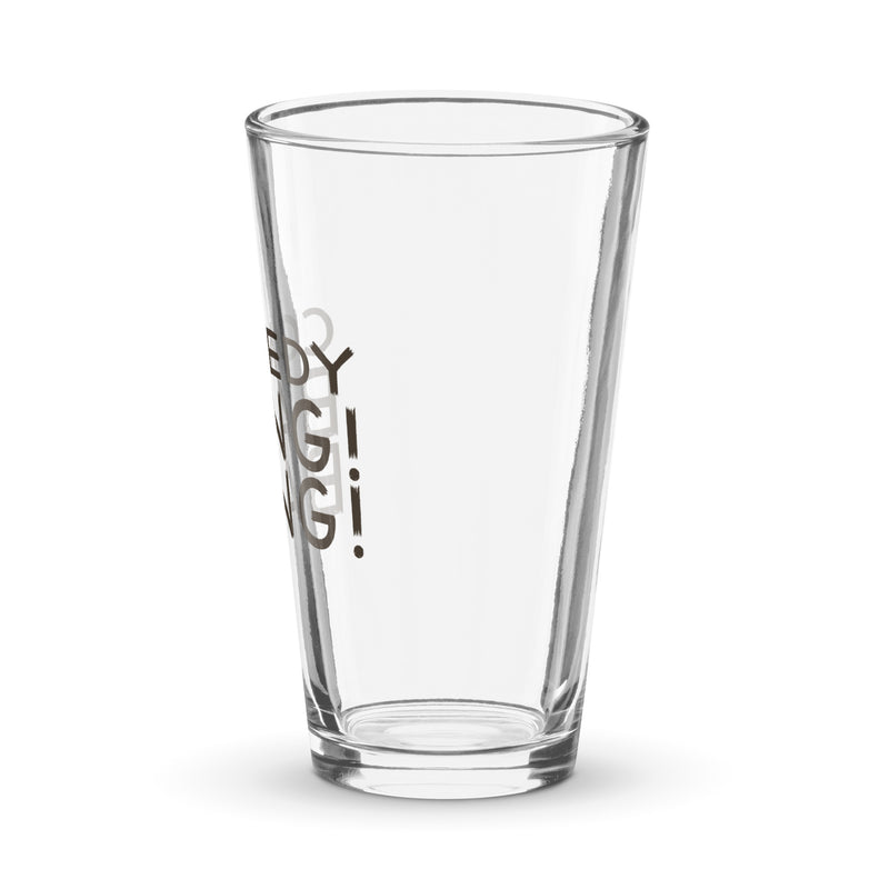 Comedy Bang Bang: Title Pint Glass