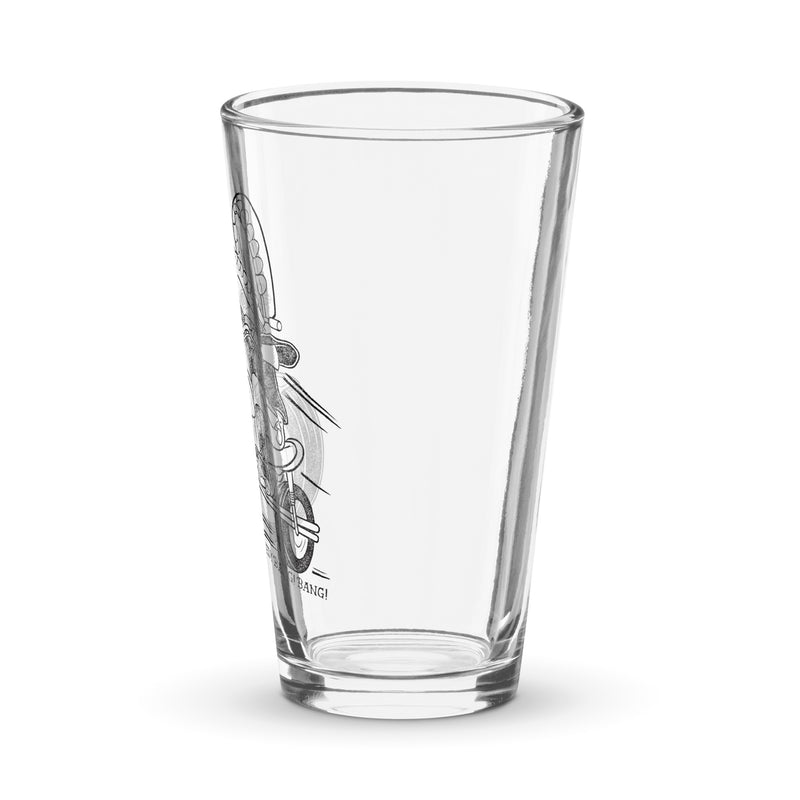 Comedy Bang Bang: New Wave Motormouth Pint Glass