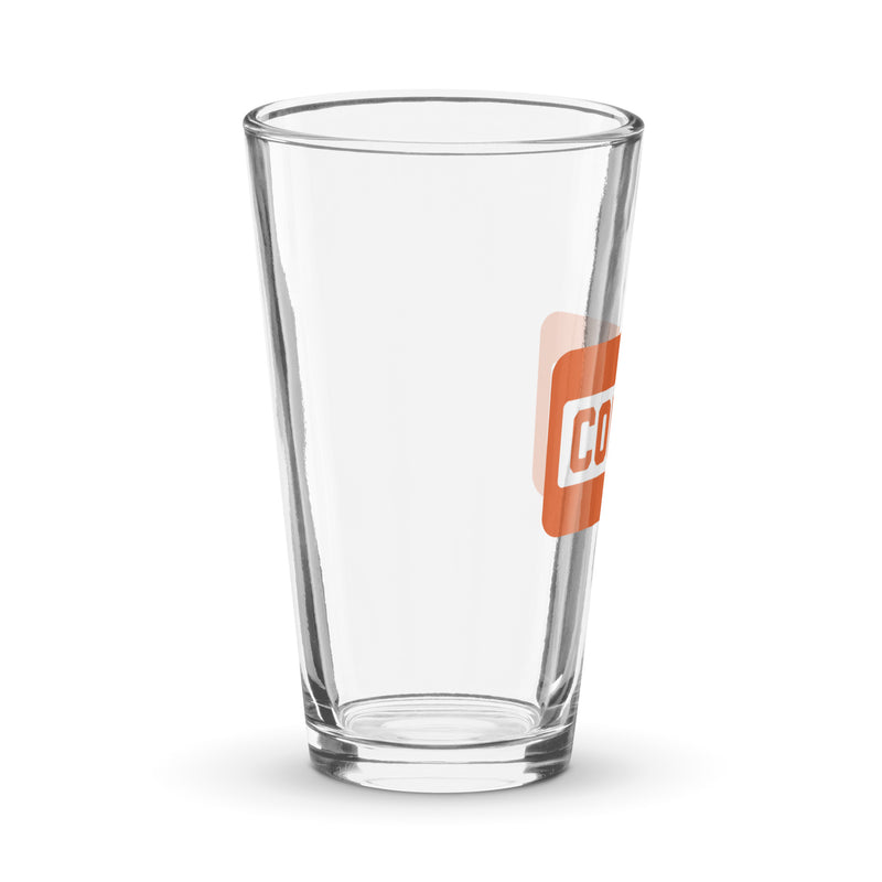 Conan O'Brien Needs A Friend: All Caps Pint Glass