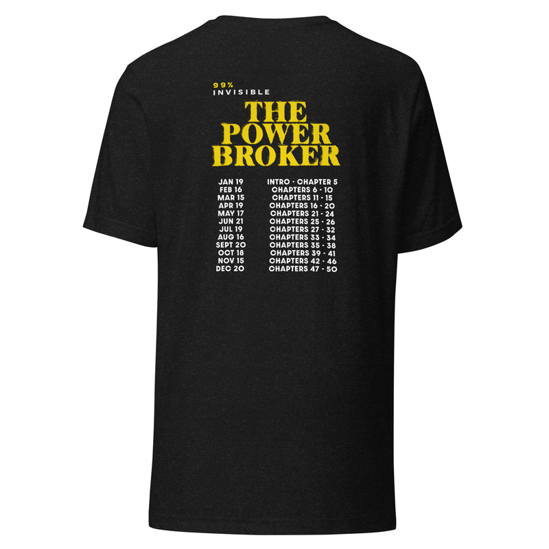 99% Invisible: The Power Broker Band T-shirt