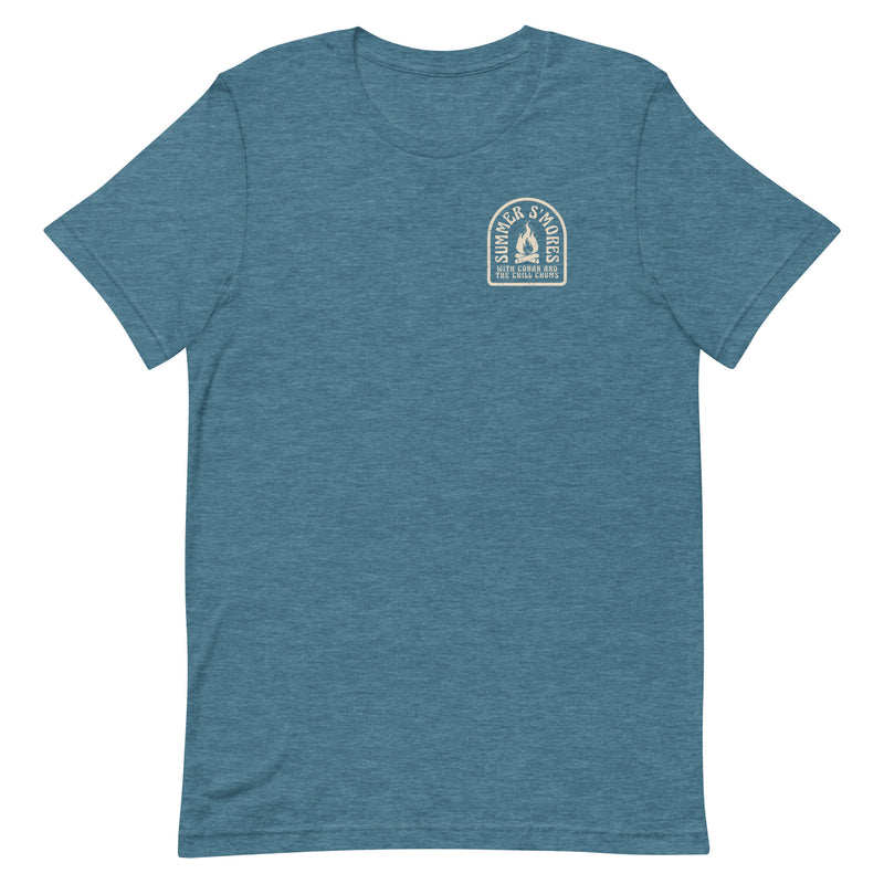 Conan O'Brien Needs A Friend: Summer S'mores 24 Teal Badge T-shirt