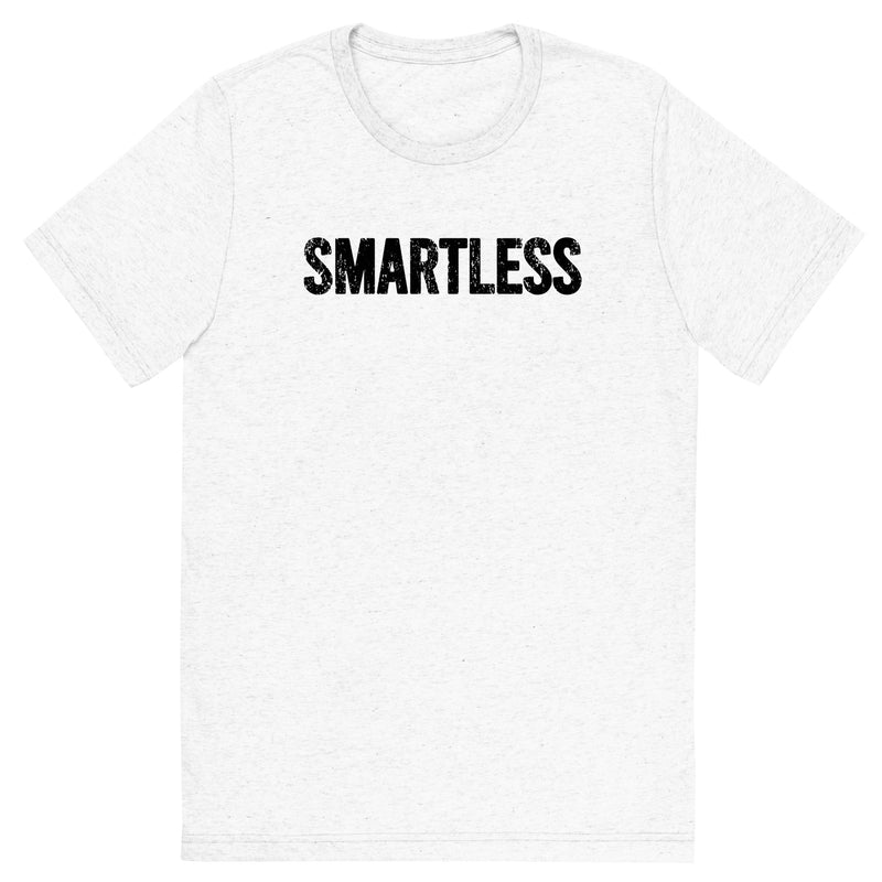 SmartLess: Minimalist T-shirt (Grey/White)