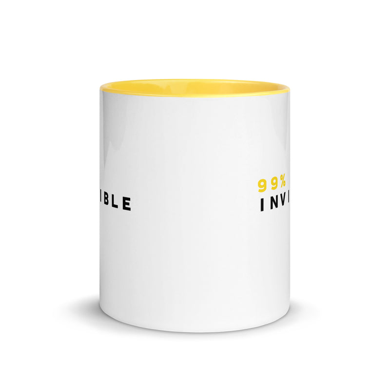 99% Invisible: Yellow Inside Mug