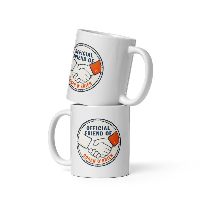 Conan O’Brien Needs A Friend x Club None: Official Friend Mug