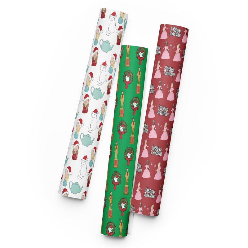 Office Ladies: Icons Holiday Wrapping Paper Sheets