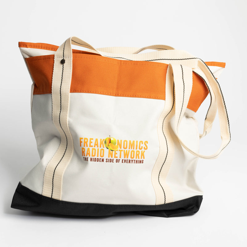 Freakonomics: Zippered Tote