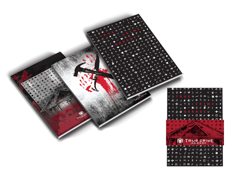 True Crime Garage: Mini Notebook Set