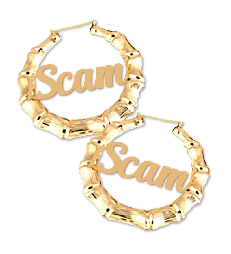 Scam Goddess: Hoop Earrings