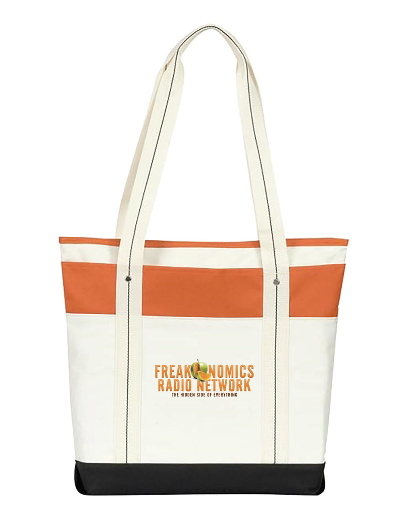 Freakonomics: Zippered Tote