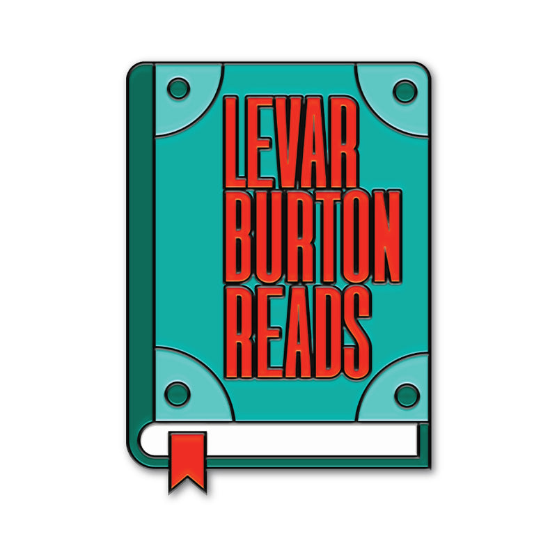 LeVar Burton Reads: Enamel Pin Set