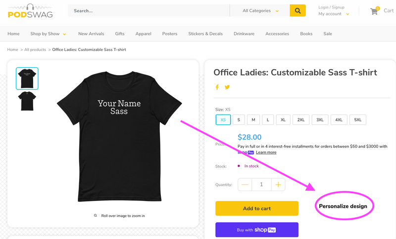 Office Ladies: Customizable Sass Sweatshirt