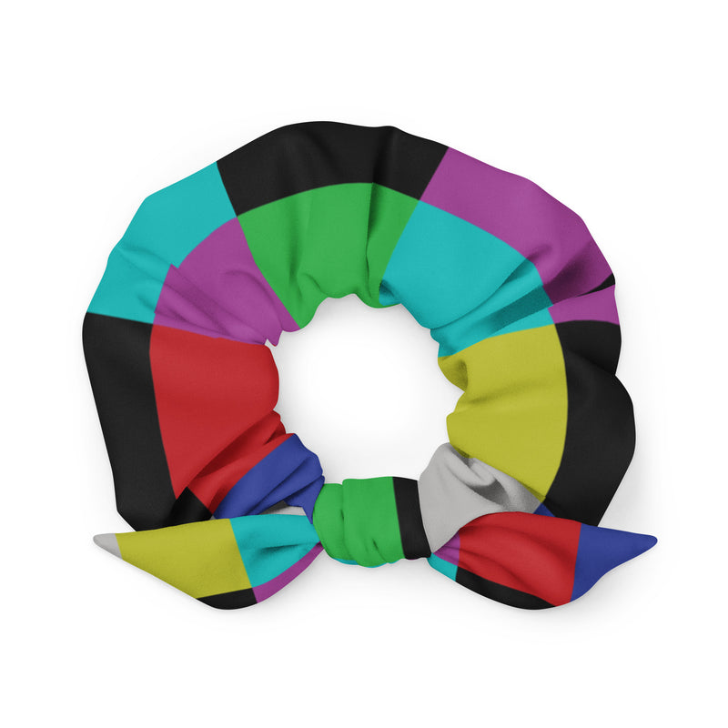 TV, I Say: Color Bars Scrunchie