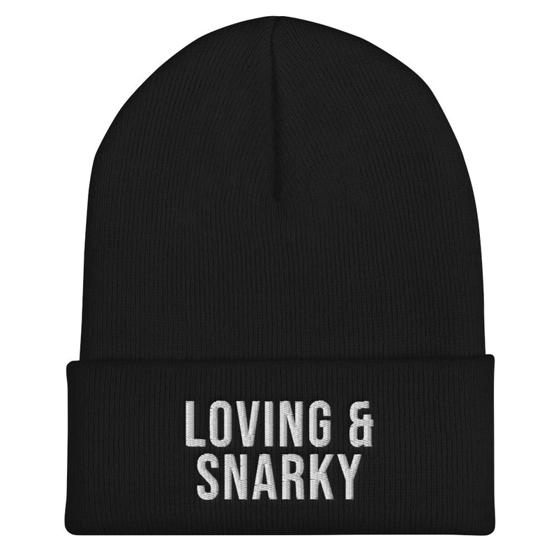 Love to See It: Cuffed Beanie (Black)