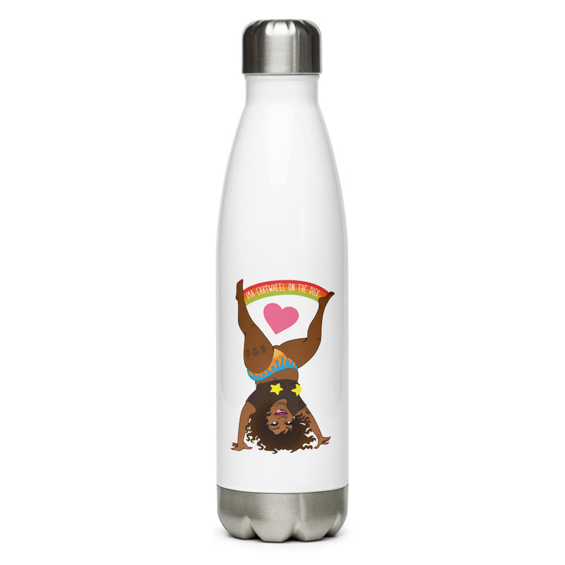 Why Won't You Date Me: Cartwheel Dick Stainless Bottle