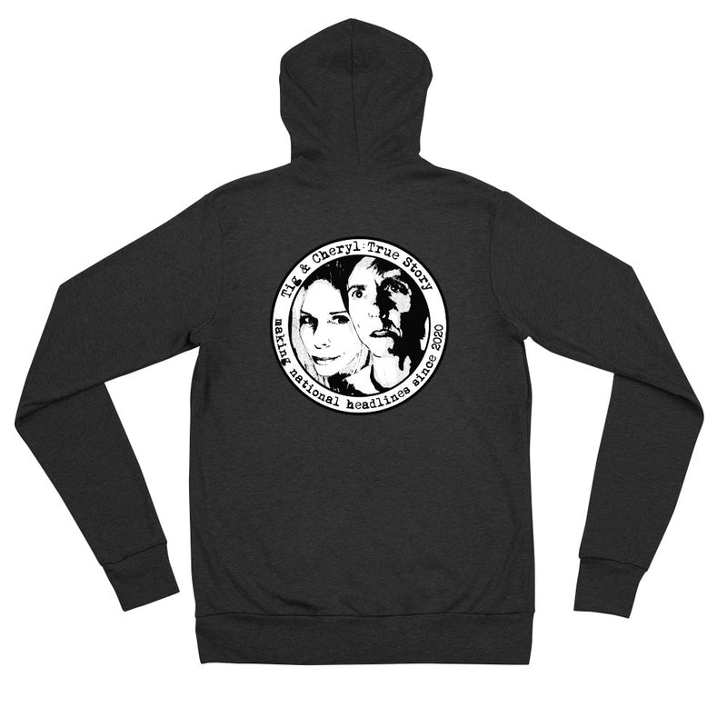 Tig & Cheryl True Story: Logo Zip Hoodie