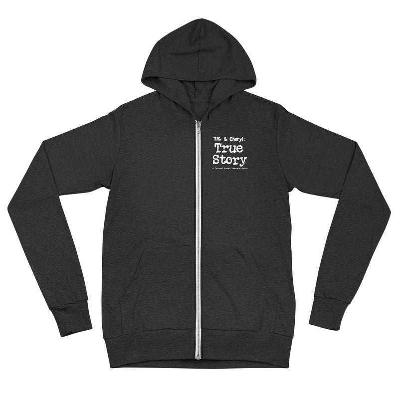 Tig & Cheryl True Story: Logo Zip Hoodie