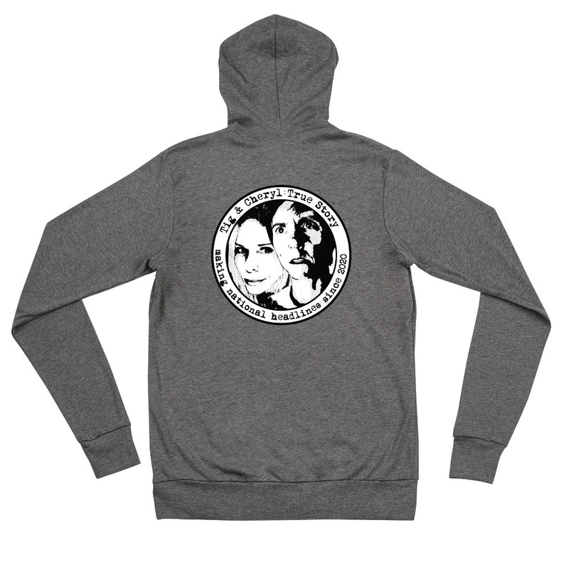 Tig & Cheryl True Story: Logo Zip Hoodie