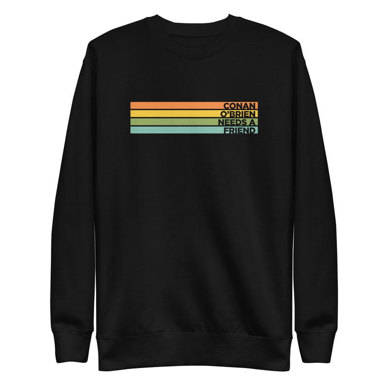 Conan O'Brien Needs A Friend: Controlled Bars Sweatshirt