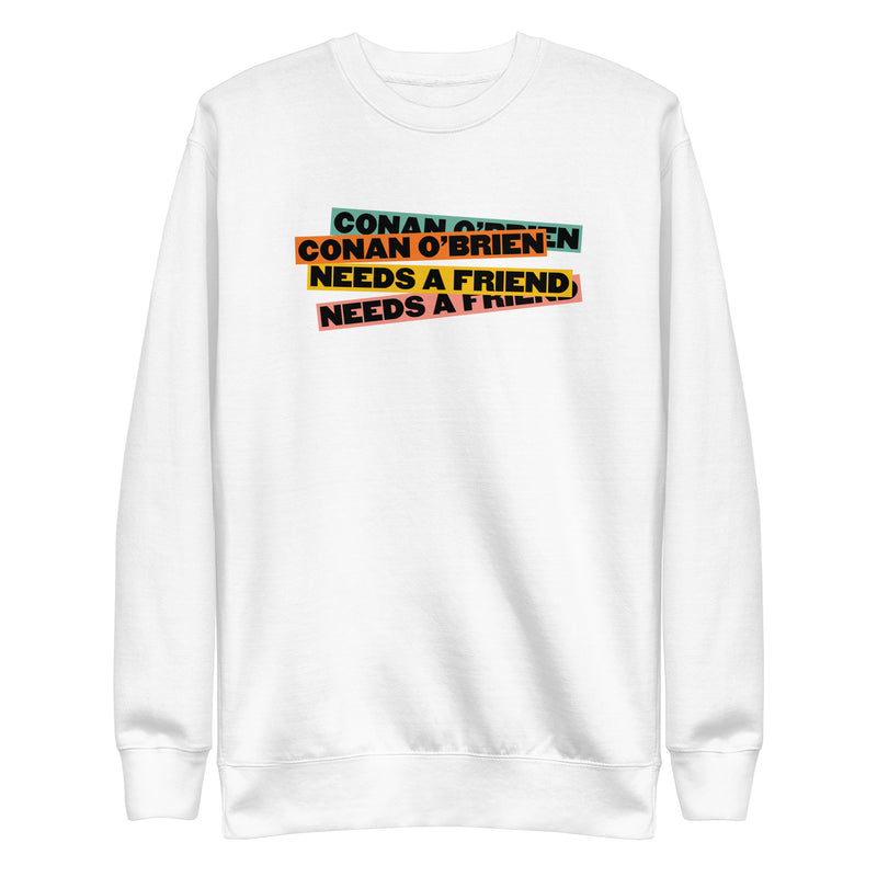 Conan O'Brien Needs A Friend: Chaotic Bars Sweatshirt